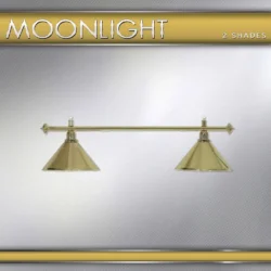 LAMPADARIO MOONLIGHT ASTA OTTONE 2 CAMPANE OTTONE