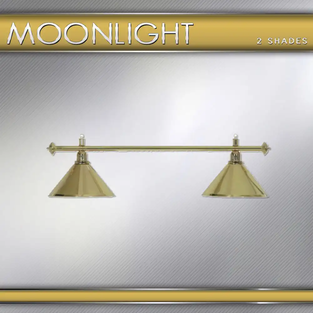LAMPADARIO MOONLIGHT ASTA OTTONE 2 CAMPANE OTTONE