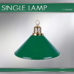 Poker Lamp Green