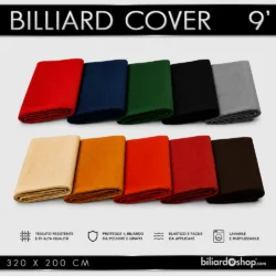 coperta copribiliardo tessuto - Billiard Cover Textile 9