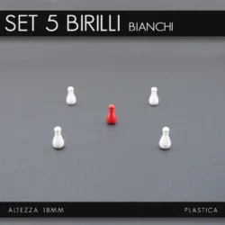 Set 5 Quilles Plastic
