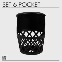 Pocket Pool Set Basket Plastic