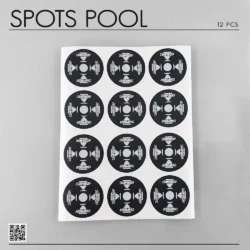 SPOTS SHEET FOR POOL