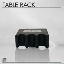 TABLE RACK BLACK