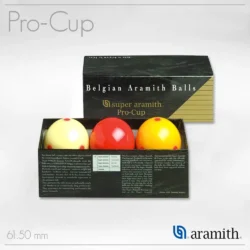 SET BILIE SET CARAMBOLA SUPER ARAMITH PRO-CUP 61,5 [ 2/3P ]