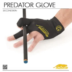 GUANTO PREDATOR NERO GIALLO SX