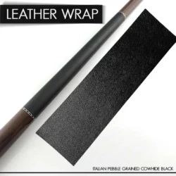 WRAP ITALIAN PEBBLE GRAINED COWHIDE BLACK