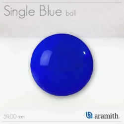 Aramith cue ball blue