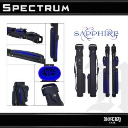 Holly Spectrum 3x5 Cue Case Sapphire
