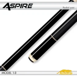 Pool Cue Predator Aspire 1-3 black