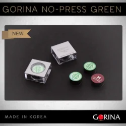 Cuoio multistrato Gorina no press green - Cue Tip Gorina No-Press Green