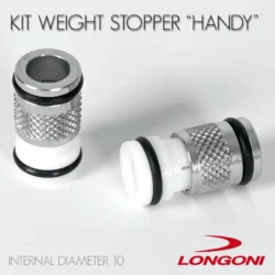 KIT 2 LONGONI "HANDY" ALUMINIUM HOLES 10