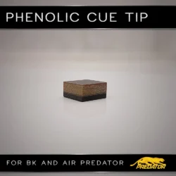 PREDATOR PHENOLIC CUE TIP FOR BK AND AIR CUES