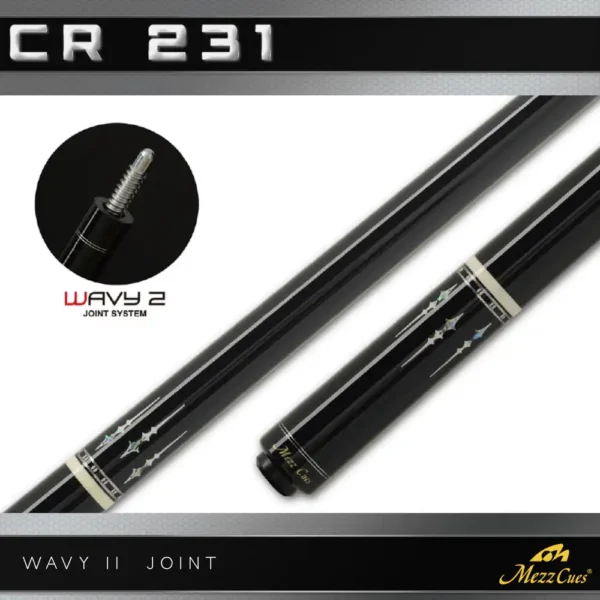 MEZZ CAROM CUE CR-231
