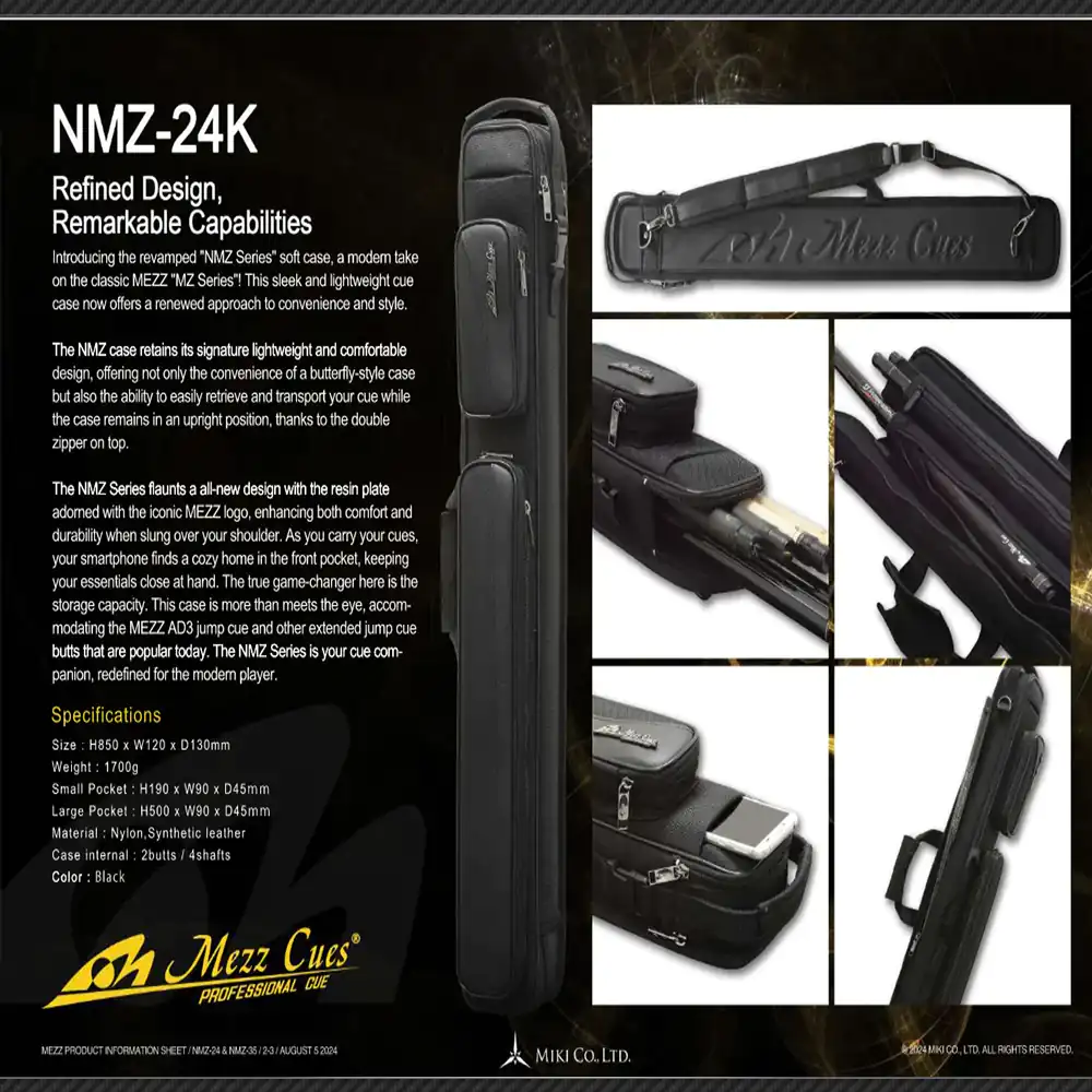 Mezz cue case - Fodero Mezz