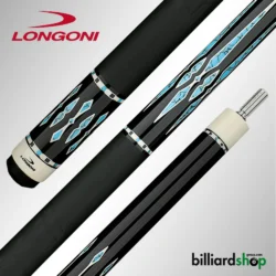 Pool Cue Longoni Black Mamba II