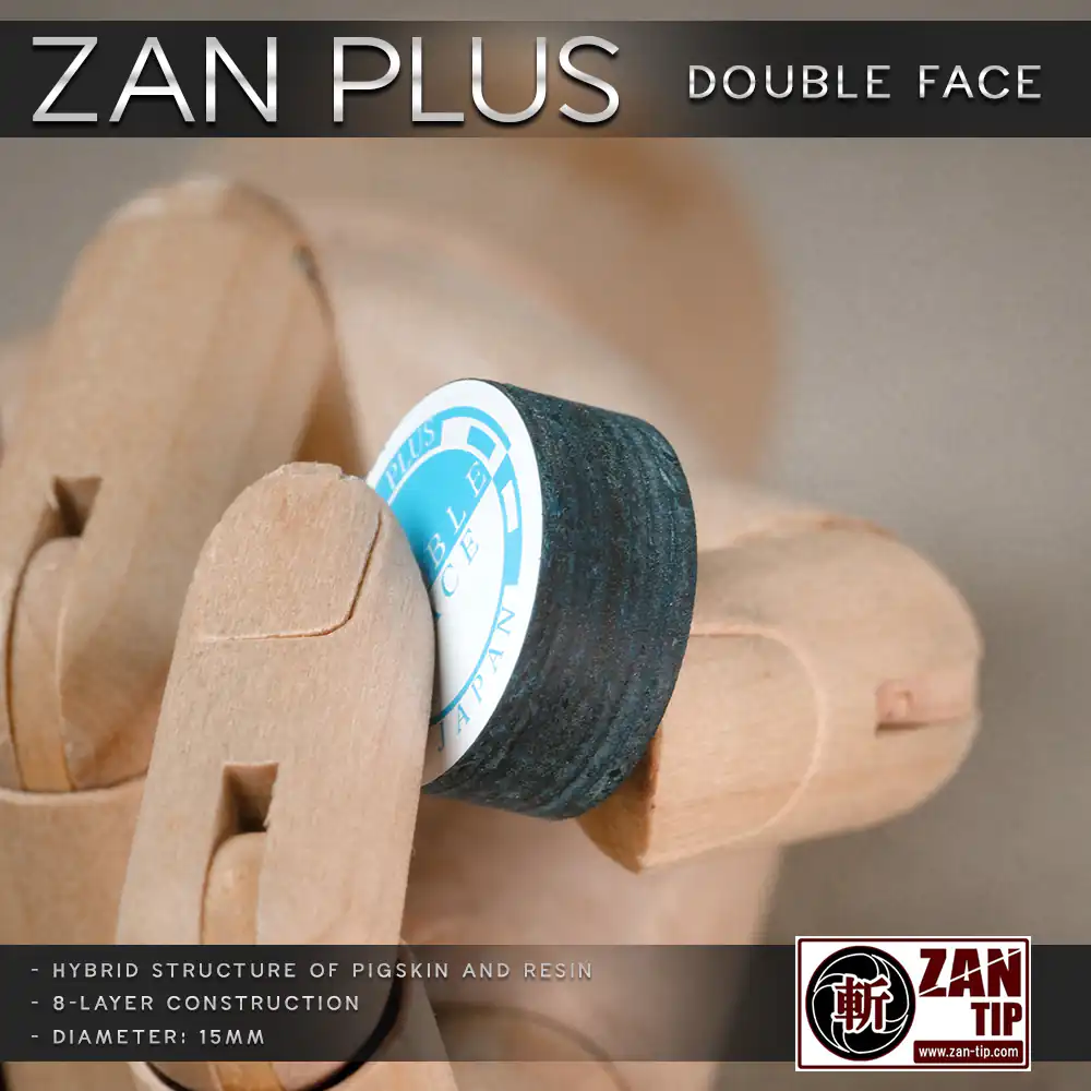 Cue tip Zan Double Face