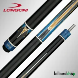 POOL CUE LONGONI GALAXY CYAN LINEN