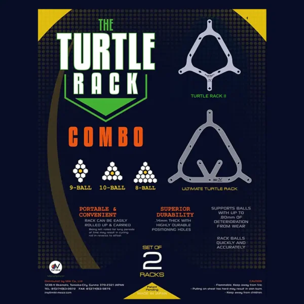 [TURTLE RACK ORIGINAL - 2.0] AND ULTIMATE SHEET SET 2 PZ