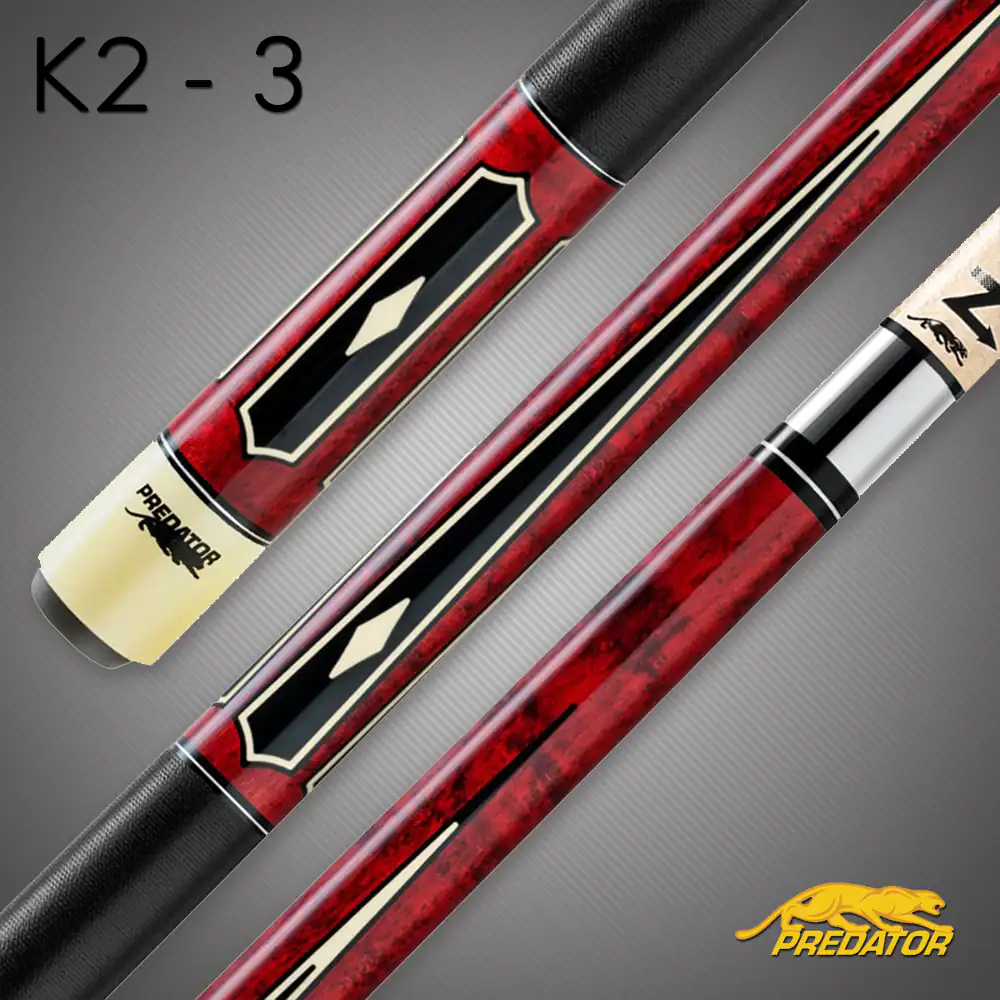 Predator K Classics Series II - 3 Bordeaux Cue Butt