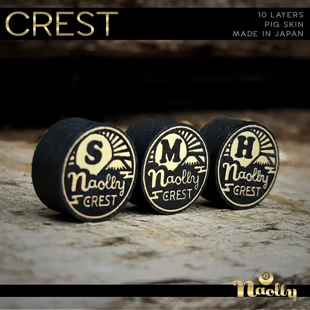 NAOLLY CREST Cue Tip Leather