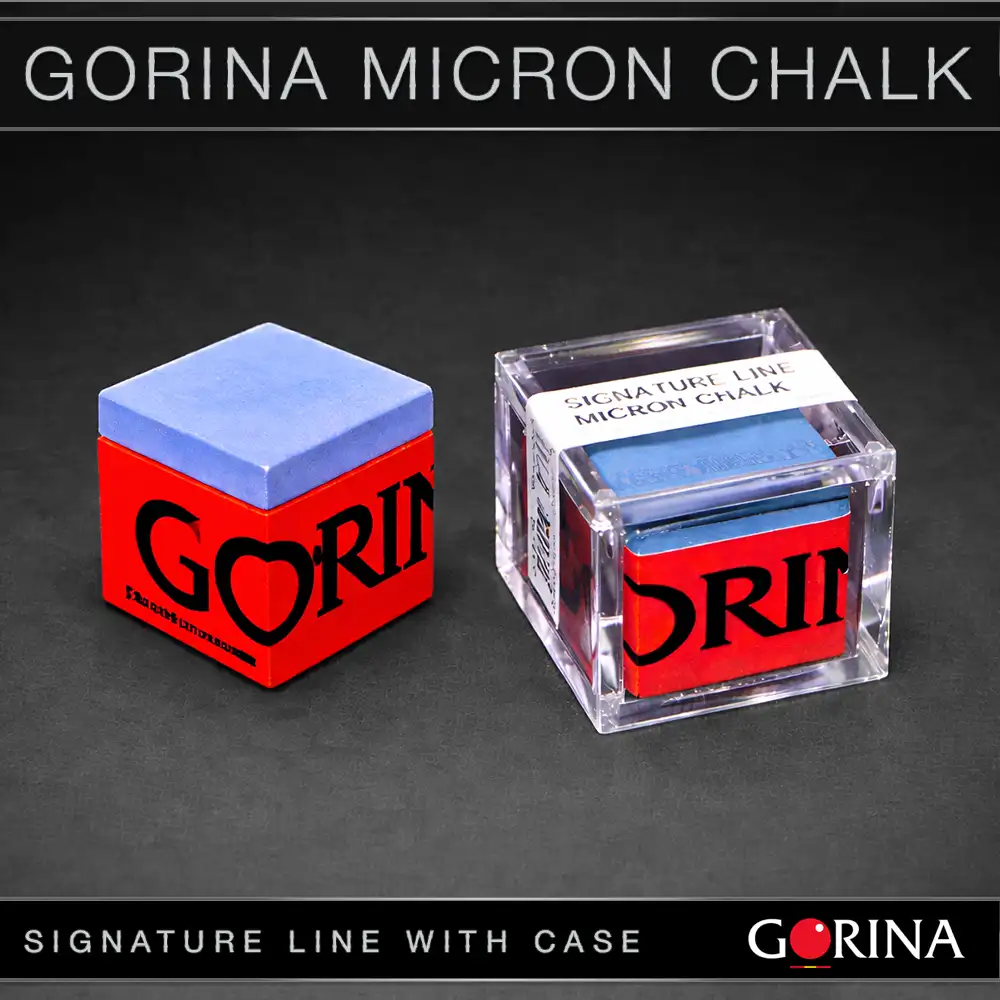 Gorina Signature Micron Chalk Professional Billiard Cue Chalk