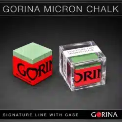 Gorina Signature Micron Chalk Professional Billiard Cue Chalk - green
